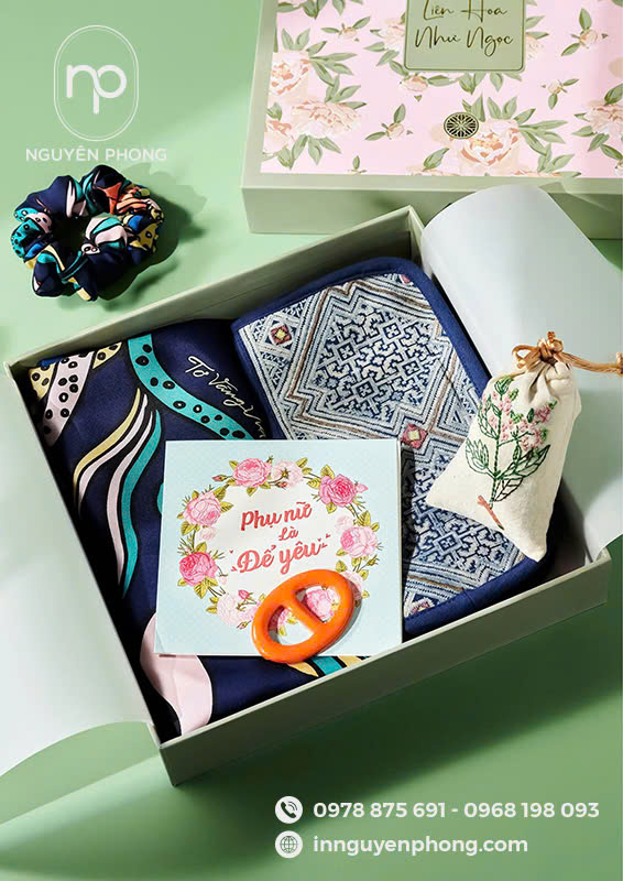 Hộp giấy đẹp tạo vẻ lịch sự, chỉn chu cho món quà ý nghĩa